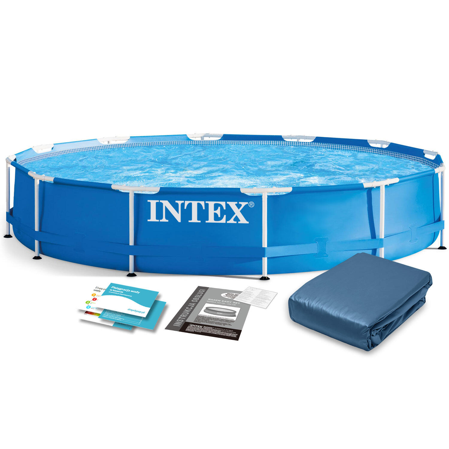 Intex Basen stelażowy 366x76 cm 2w1 28210