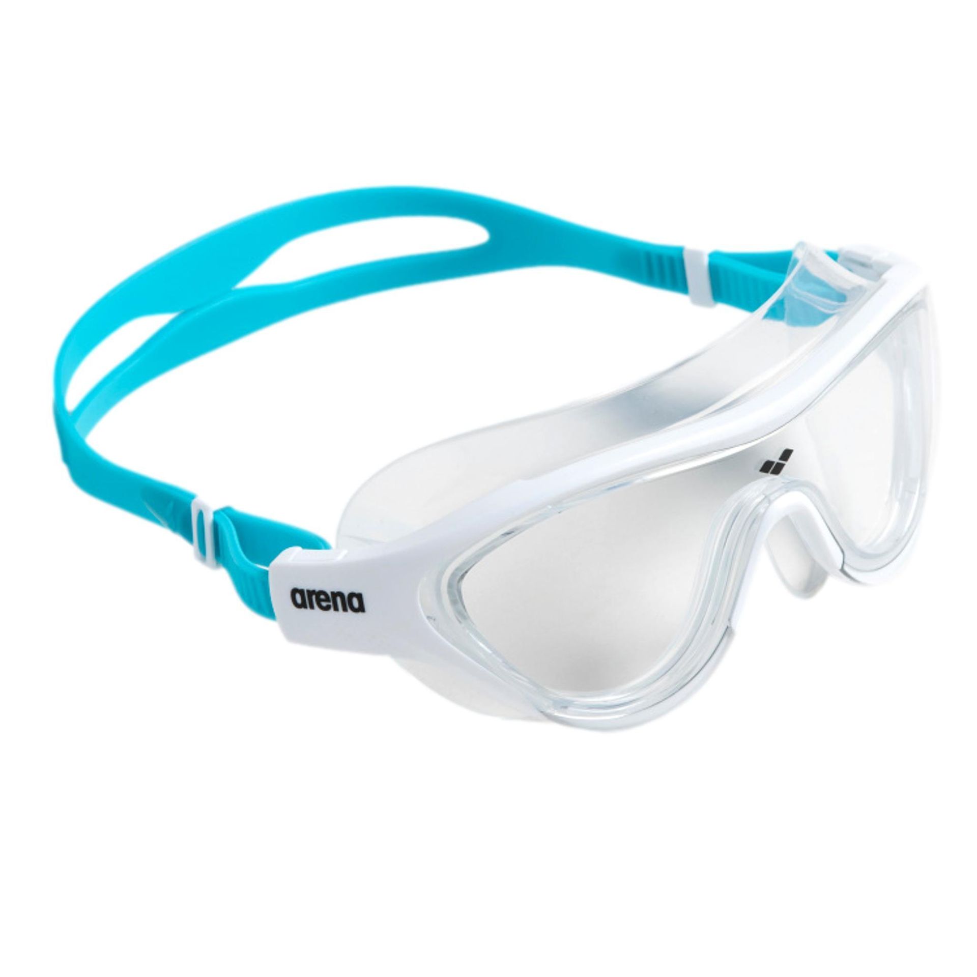Arena The One Mask Kids, clear/white/lightblue 2021 Okulary do pływania 4309-202-0