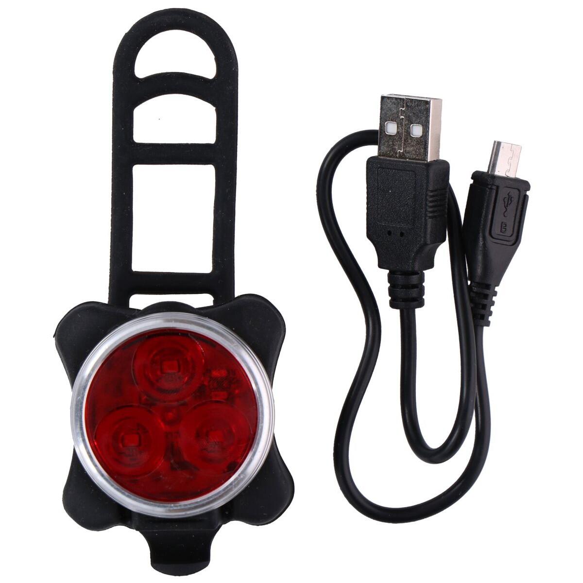 DUNLOP Lampka rowerowa DUNLOP 3 Led Smd