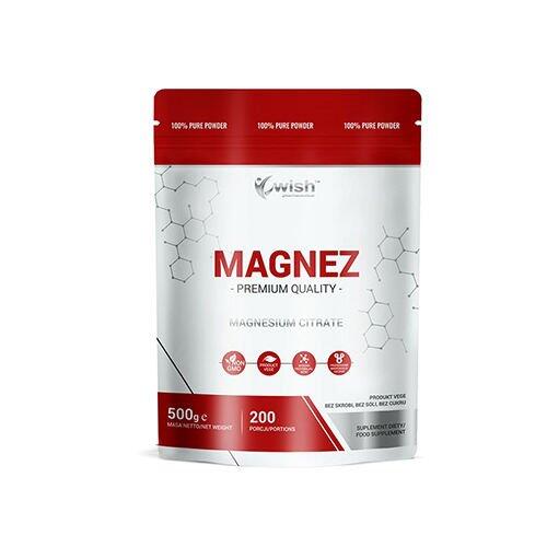 Wish Pharmaceutical PHARMACEUTICAL Cytrynian Magnezu 500 g