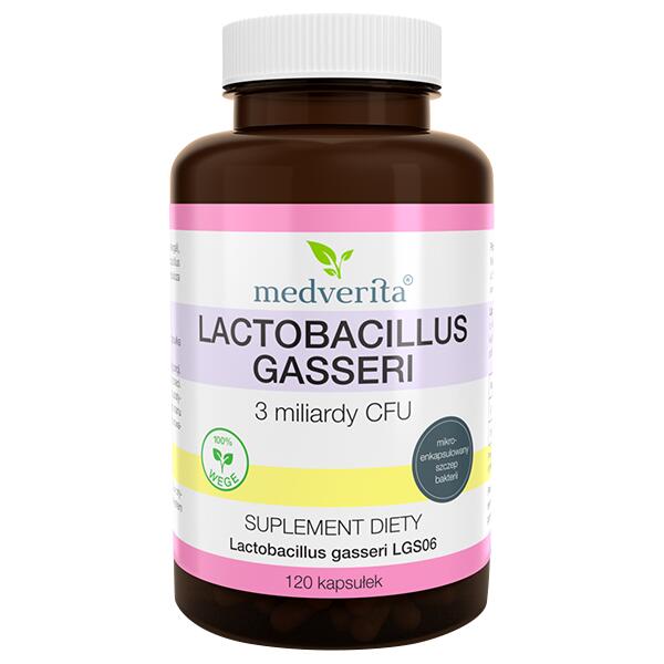 Lactobacillus Gasseri 3mld CFU MEDVERITA 120 kaps