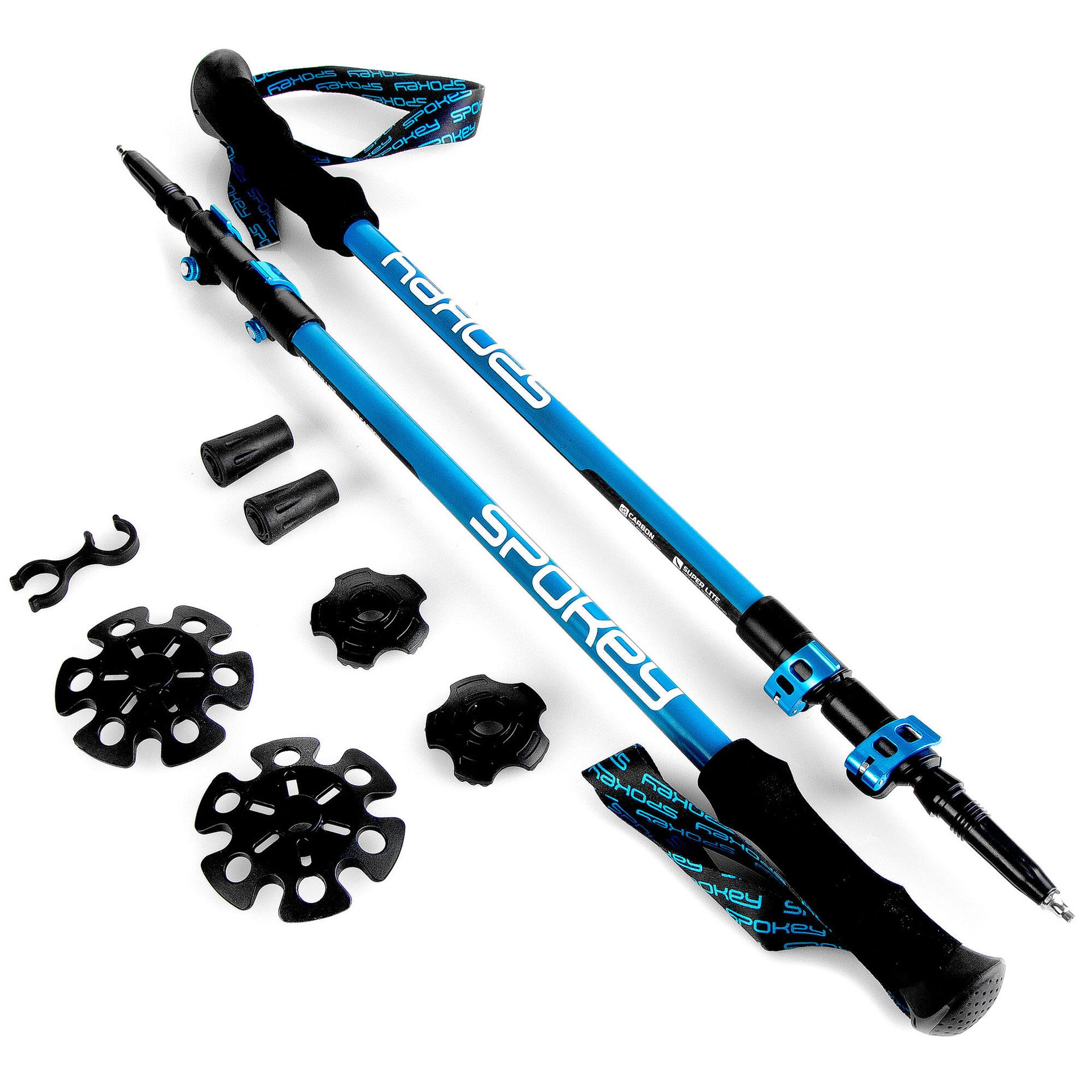 Spokey CARBON Kije trek. BK/BL