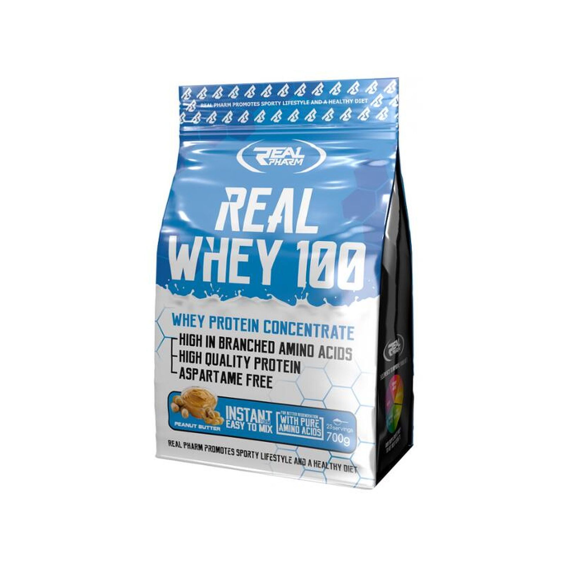 Real Pharm, Real Whey, karmel, 700 g