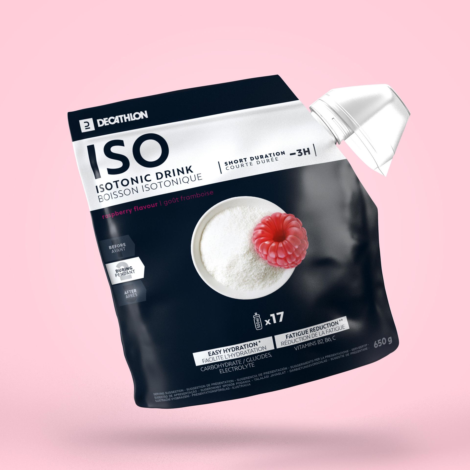 Napój izotoniczny w proszku ISO czerwone owoce 650 g