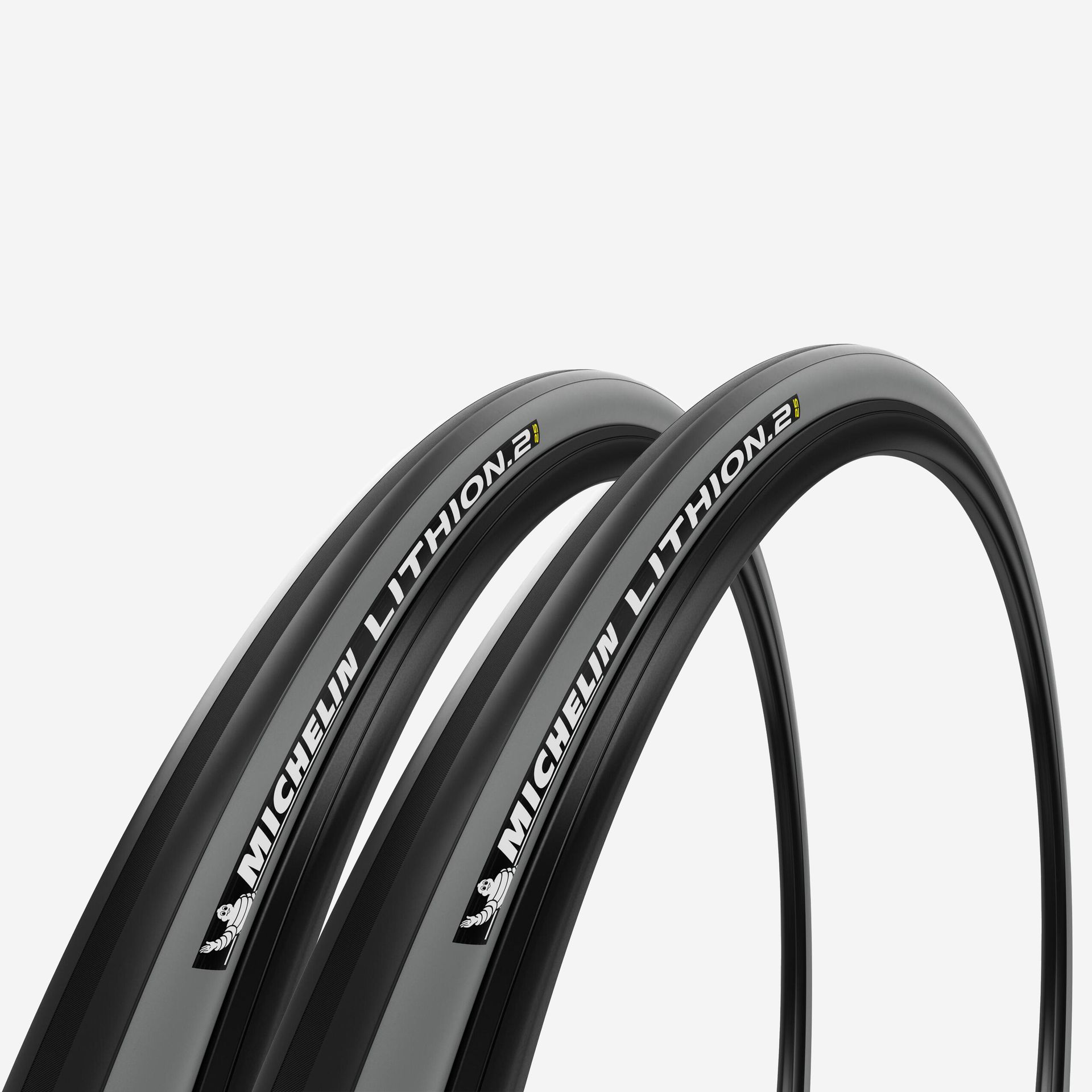 Michelin ZESTAW 2 OPON DO ROWERU SZOSOWEGO LITHION 2 700X23 z miękką stopką/ ETRTO 23-622 Unisex