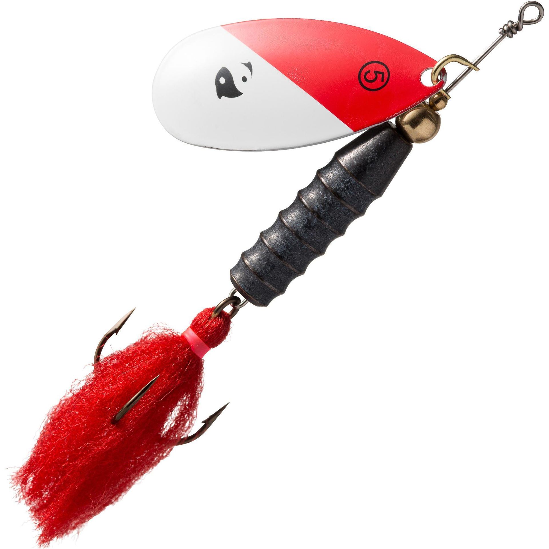CAPERLAN Błystka WETA PUFF nr 5 RED HEAD Unisex