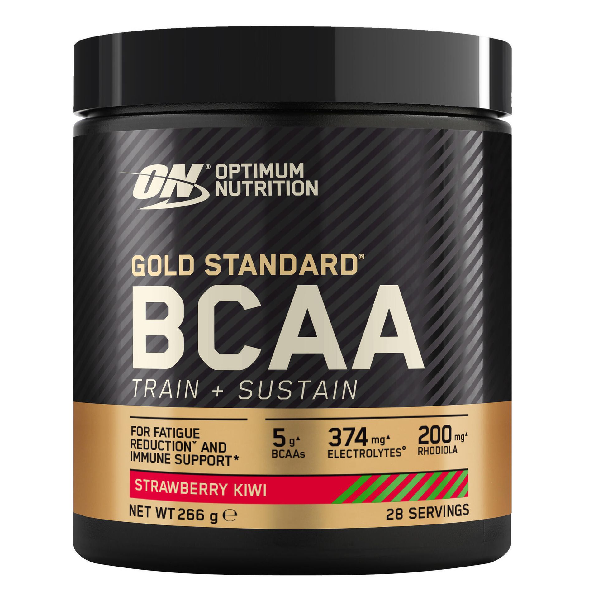 Aminokwasy BCAA train + sustain 266G truskawka-kiwi