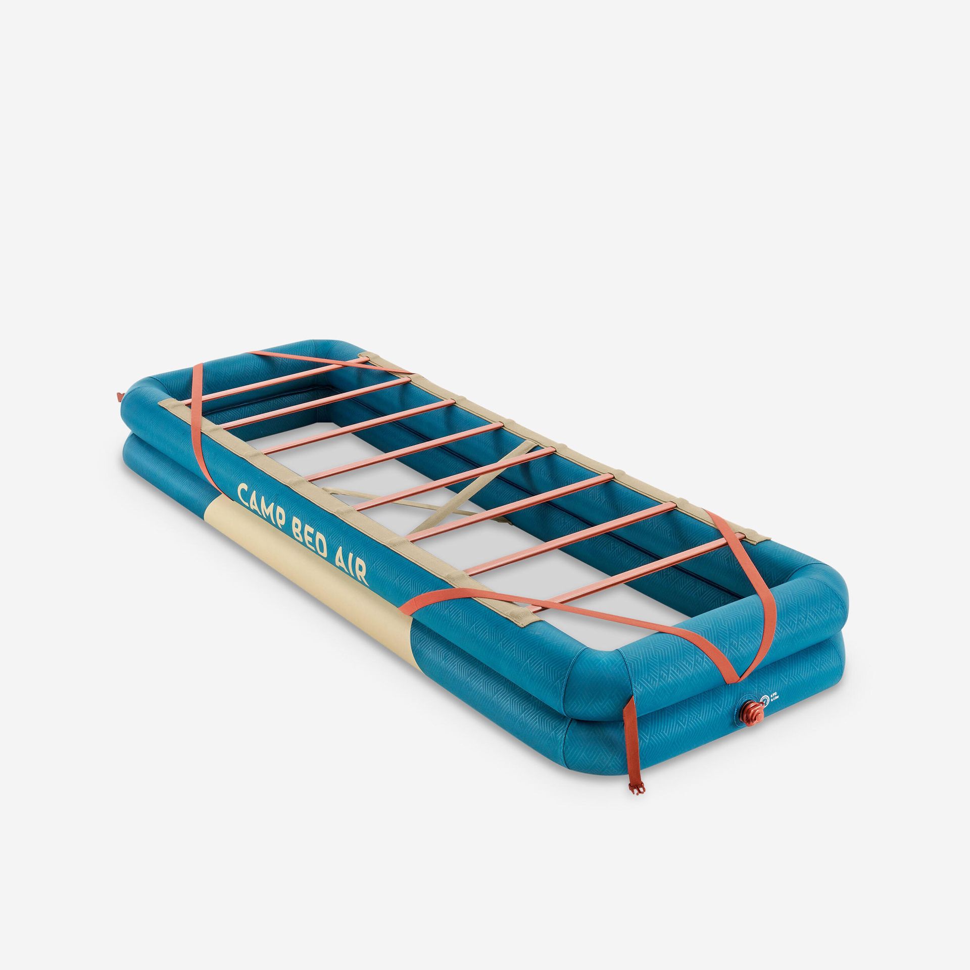QUECHUA Łóżko polowe (stelaż) - CAMP BED AIR 70 CM - 1-osobowe