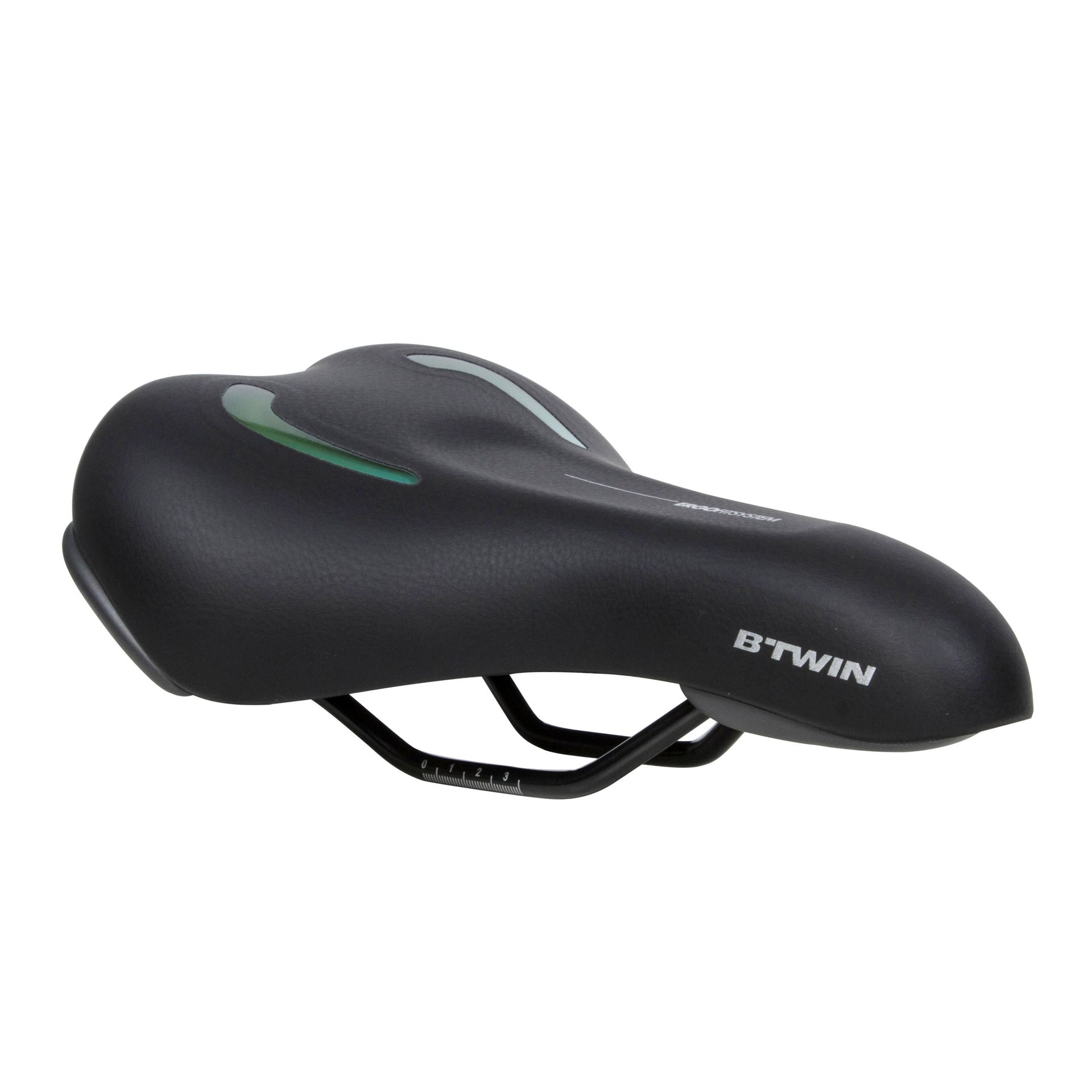 BTWIN Siodło Rowerowe Trekking 900 Żelowe