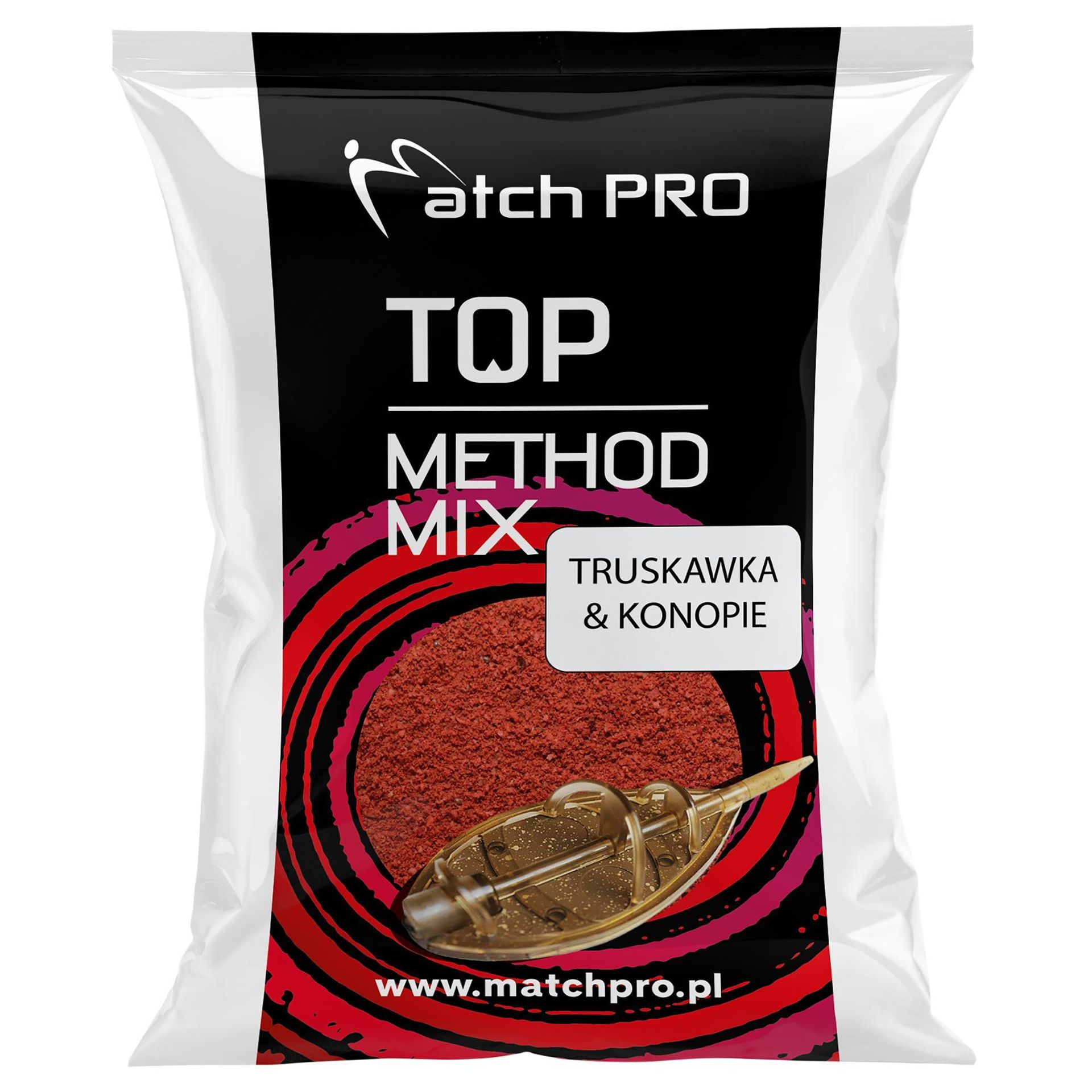 MATCHPRO Zanęta METHODMIX TRUSKAWKA & KONOPIE 700 G Unisex