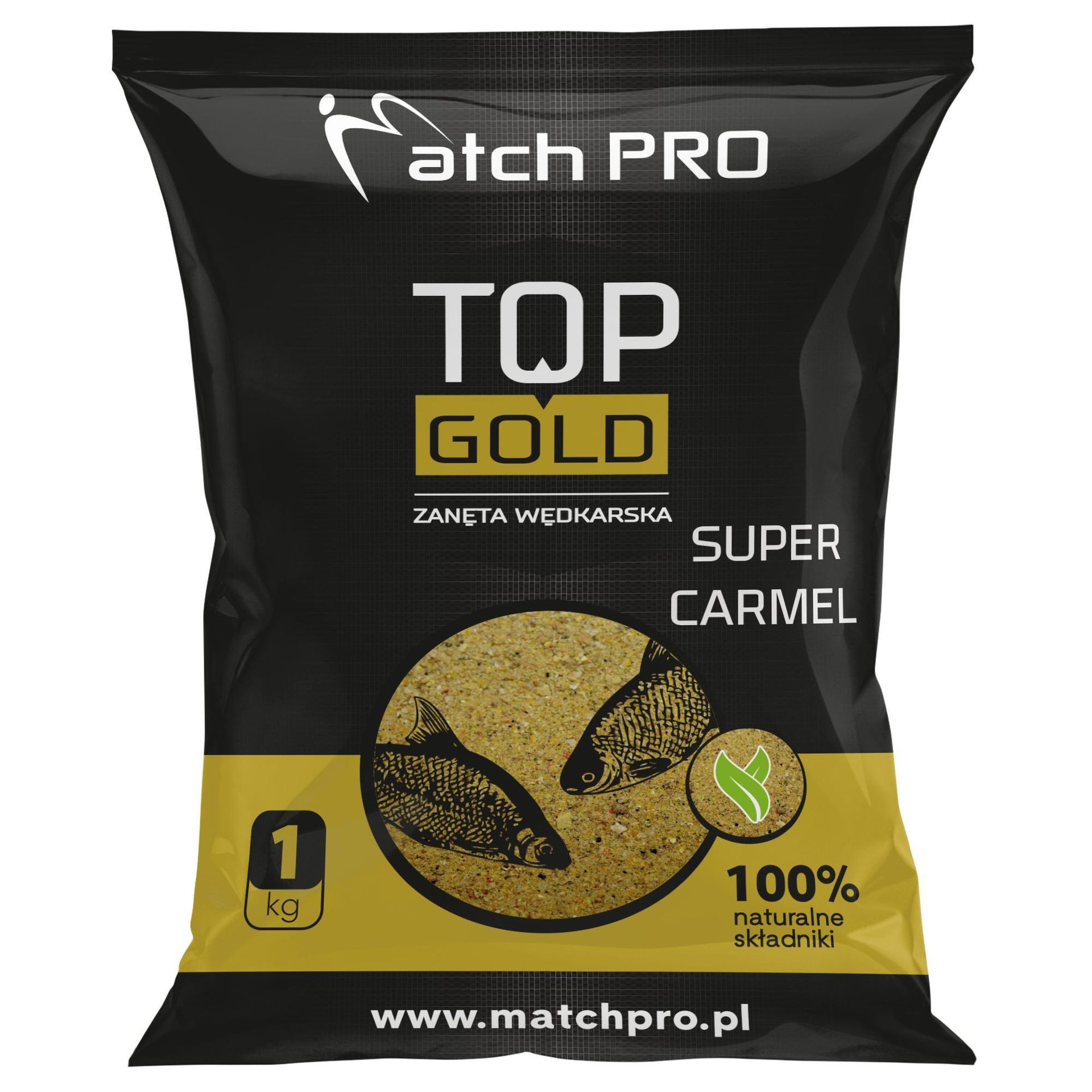 MATCHPRO Zanęta TOP GOLD SUPER CARMEL 1 KG Unisex