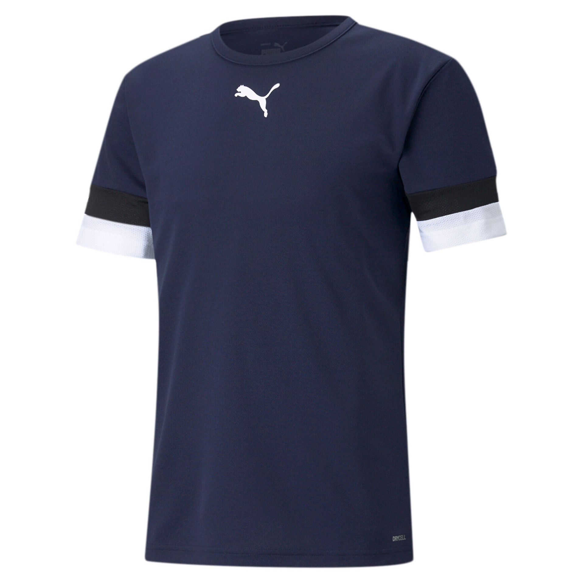 PUMA PUMA Koszulka męska Teamrise Jersey Peacoat-puma Black-puma White M 704932