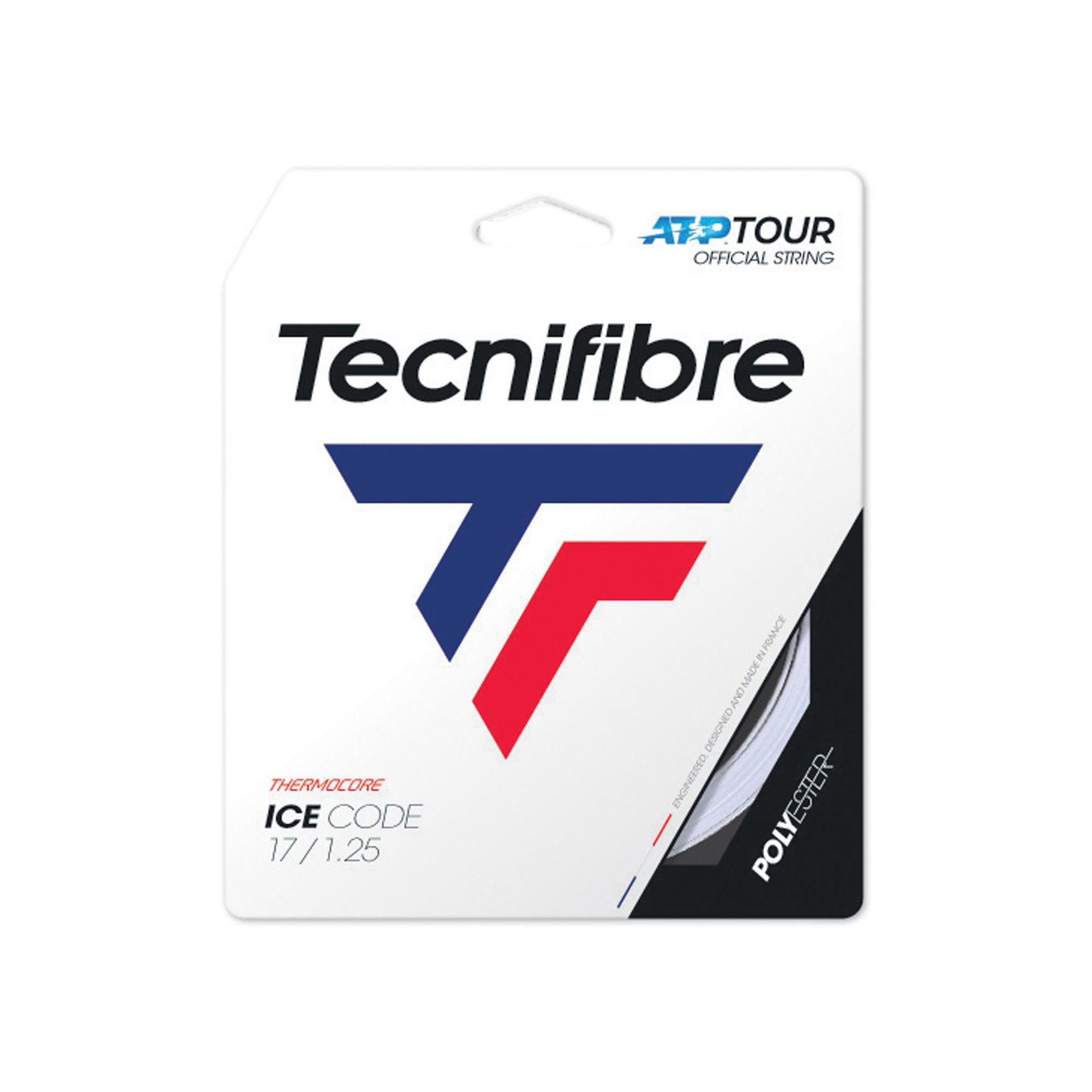 Naciąg Do Tenisa Tecnifibre Ice Code Biały 1,25 12m