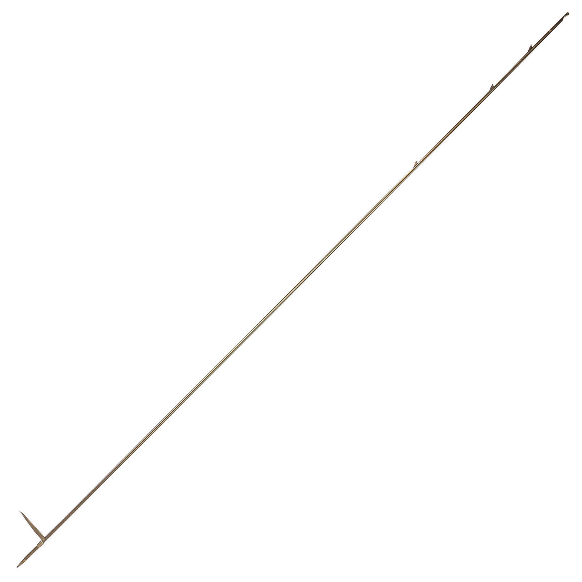 SUBEA Strzała z 3 zadziorami 6,5 mm SPF 115 cm do kuszy do łowiectwa podwodnego