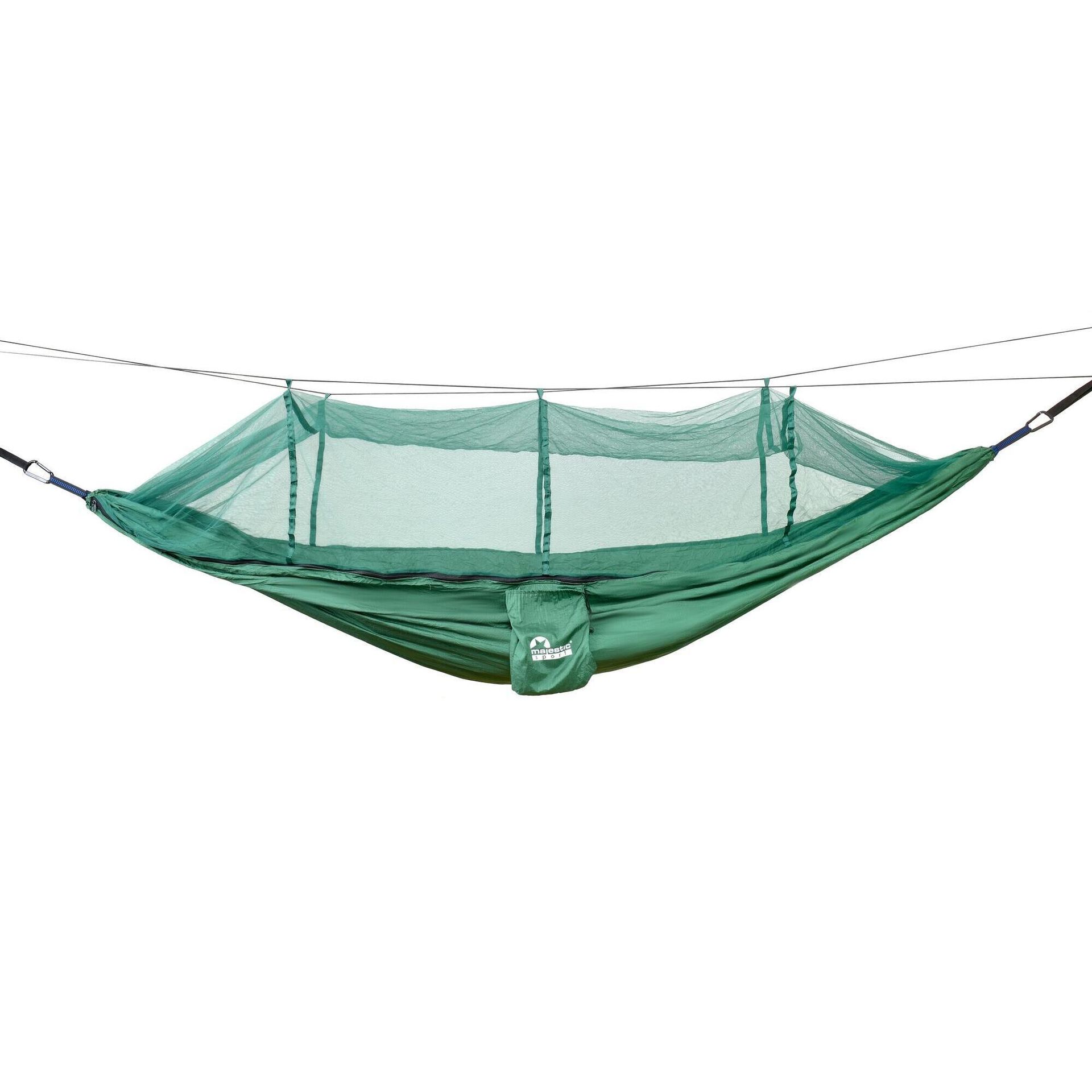 Hamak turystyczny z moskitierą Majestic Sport 260x140