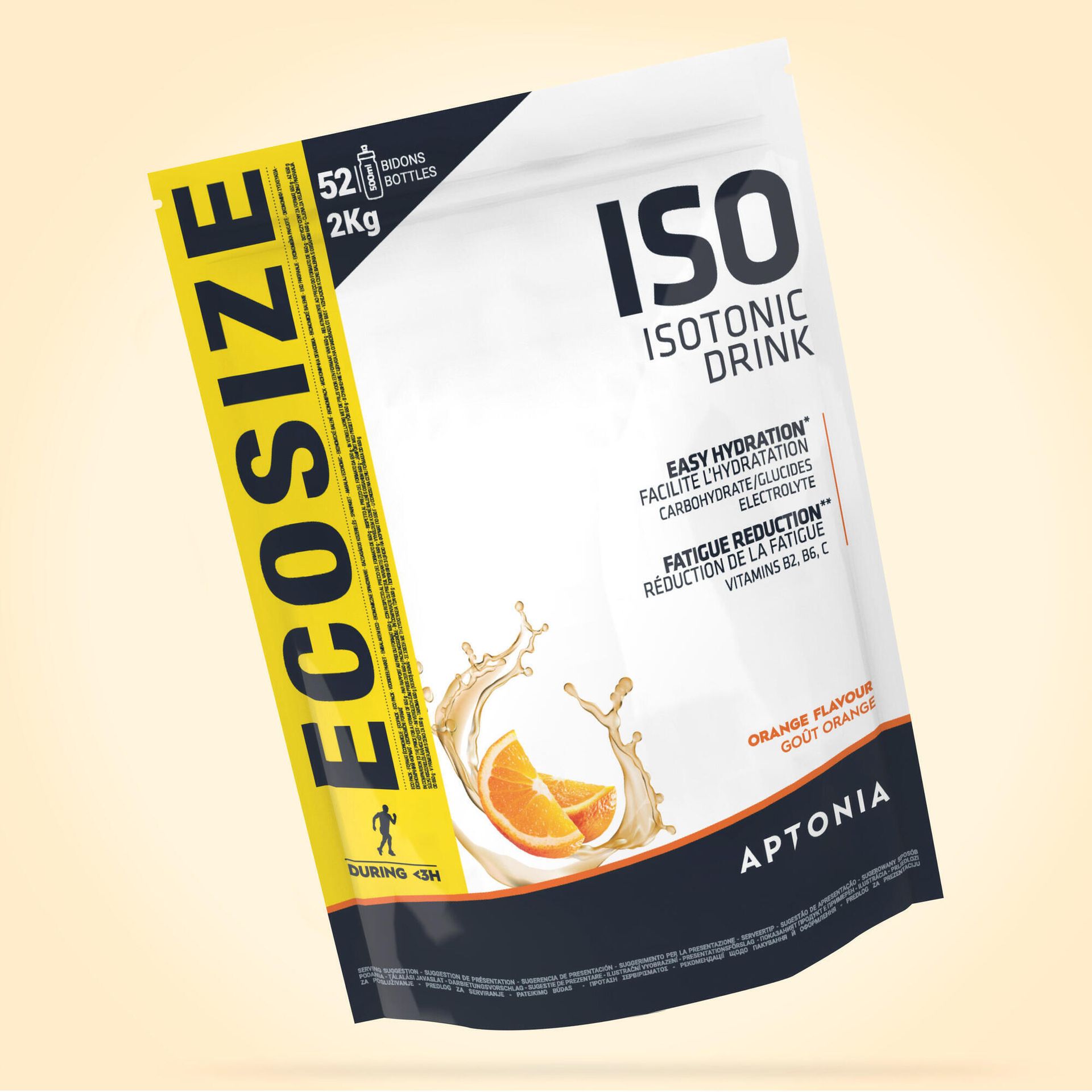 Napój izotoniczny w proszku ISO pomarańczowy 2 kg