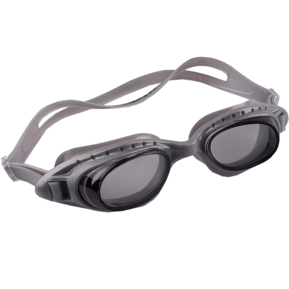Okulary pływackie dla dorosłych Crowell Shark srebrne