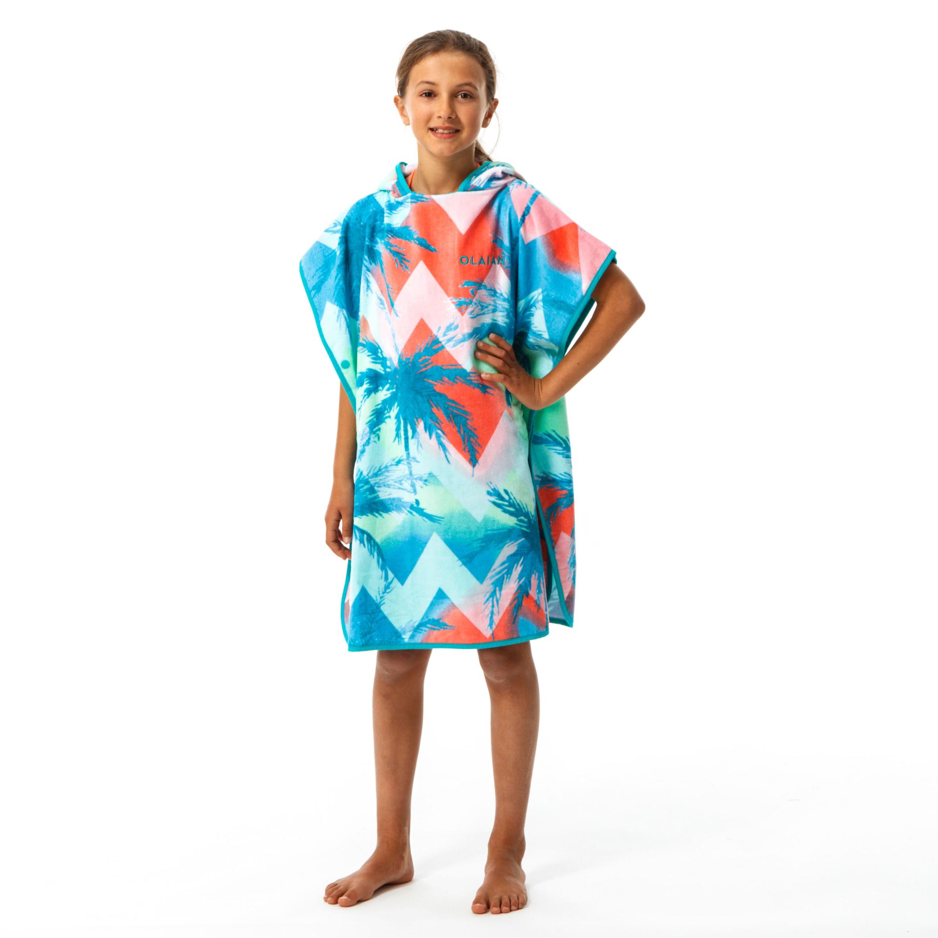 OLAIAN Ponczo Surfing 500 Sweet Dla Dzieci unisex
