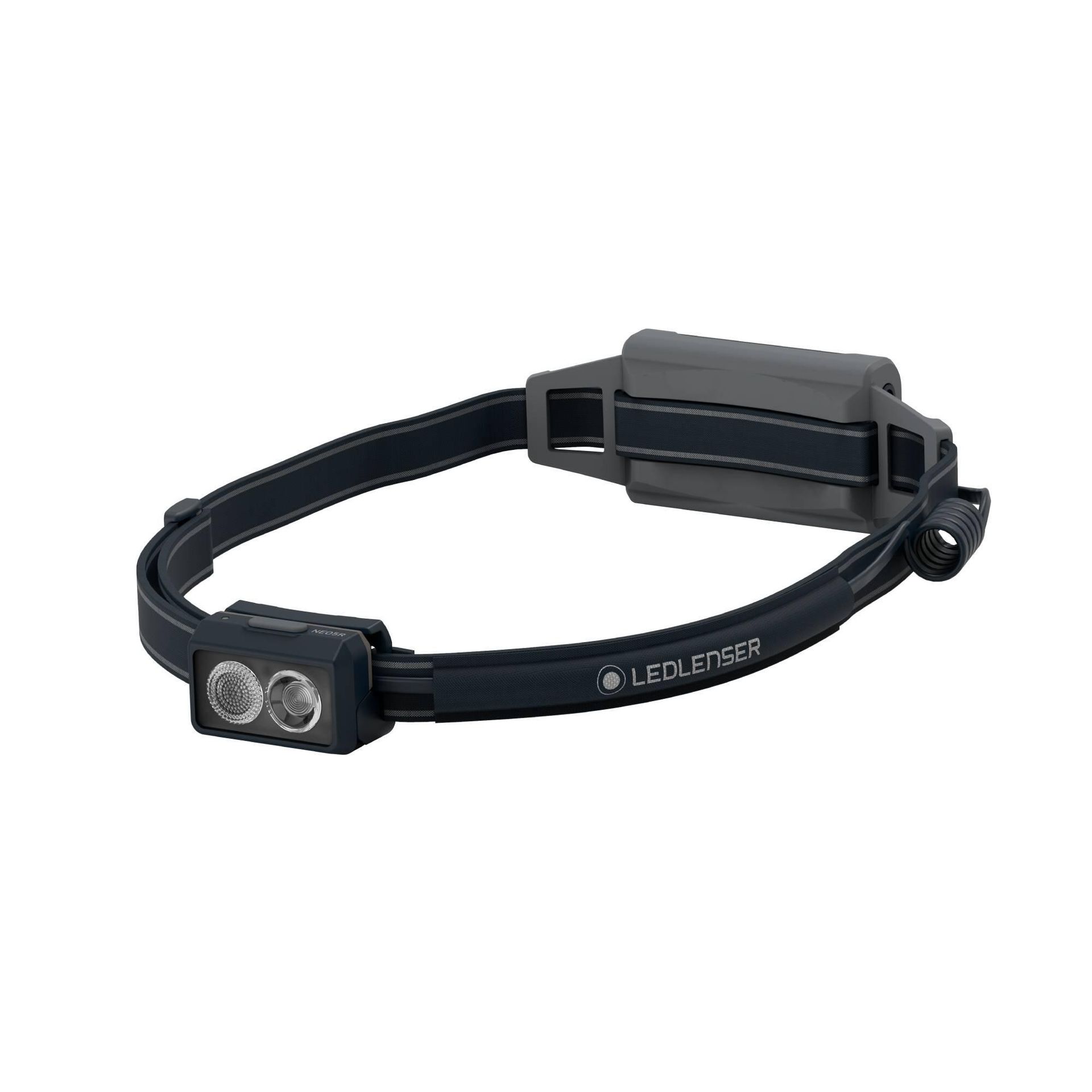 Latarka czołowa Ledlenser Neo 5R Black/Gray - 600 lumenów (502323) T