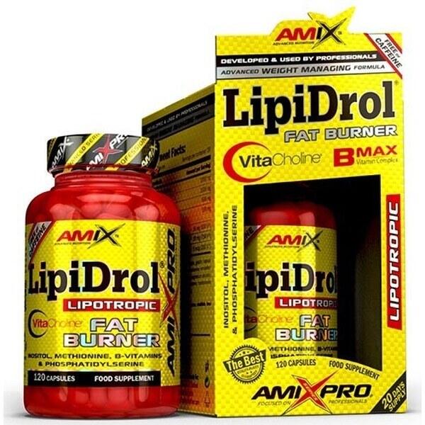 Amix LipiDrol Lipotropic 120caps