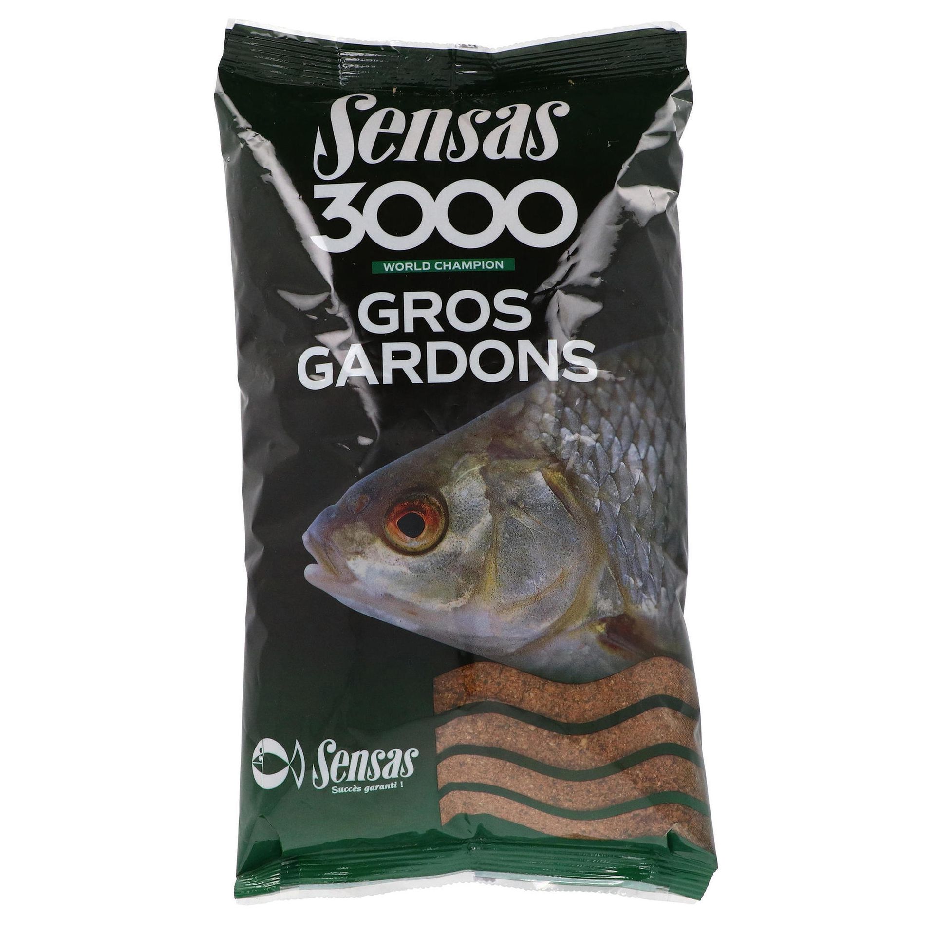 Sensas Zanęta SENSAS GROS GARDONS 3000 płoć 1kg S00891