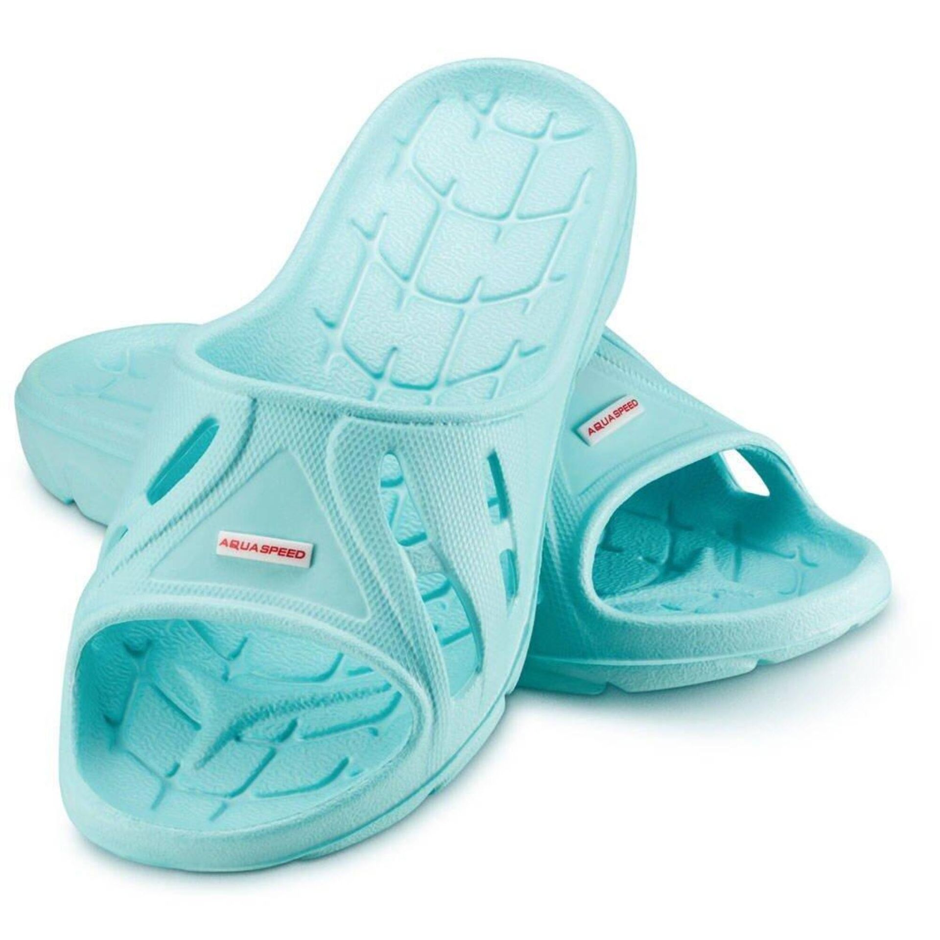 Aqua Speed sandały huhe badelatschen buty dla dzieci i dorosłych Alabama basenów, kolor: miętowa zieleń, rozmiar: 28 5908217659712