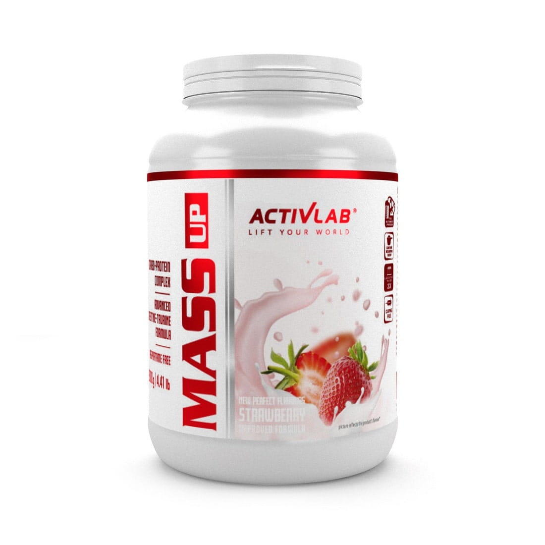 Ostrovit Gainer ACTIVLAB Mass Up 2000g Lunch Box Gratis