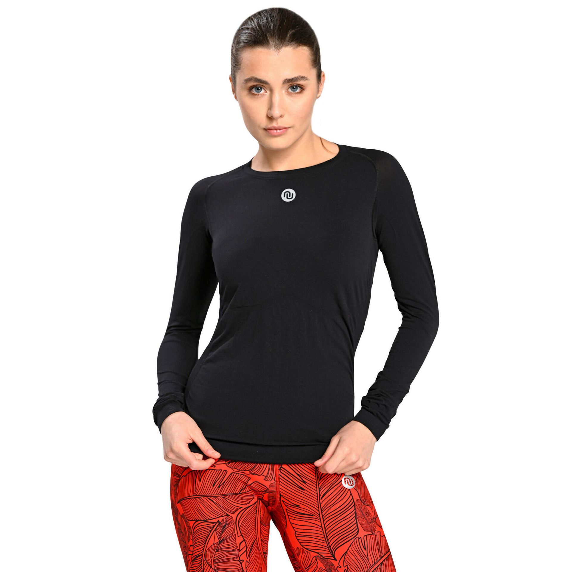 Koszulka z długim rękawem do biegania damska Nessi Sportswear Longsleeve Ultra