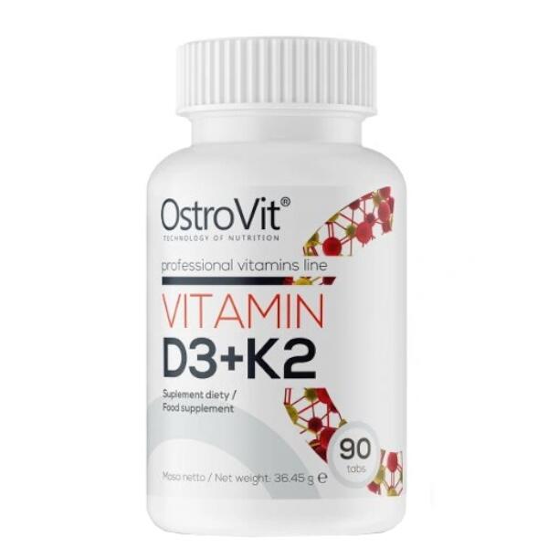 Ostrovit Vitamin D3 + K2 90 Tabletek Witaminy (OST/154)
