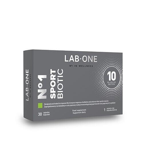 LAB ONE LAB ONE N°1 SportBiotic kapsułki 30 sztuk