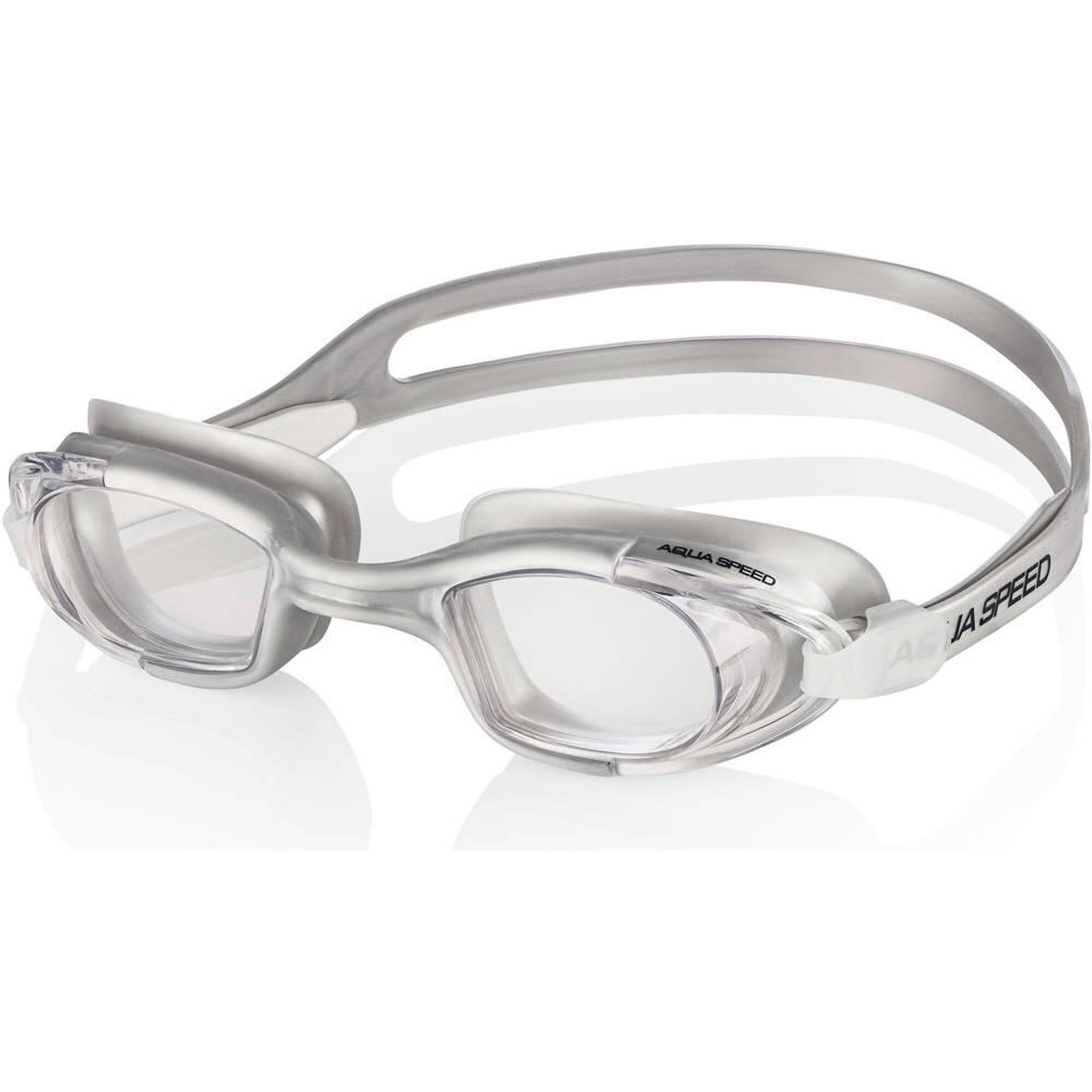 Aqua Speed Okulary pływackie Marea srebrne 26 2915