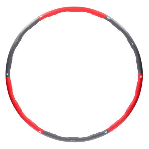 HMS HULA HOP 100CM SKŁADANY CZERW-SZAR