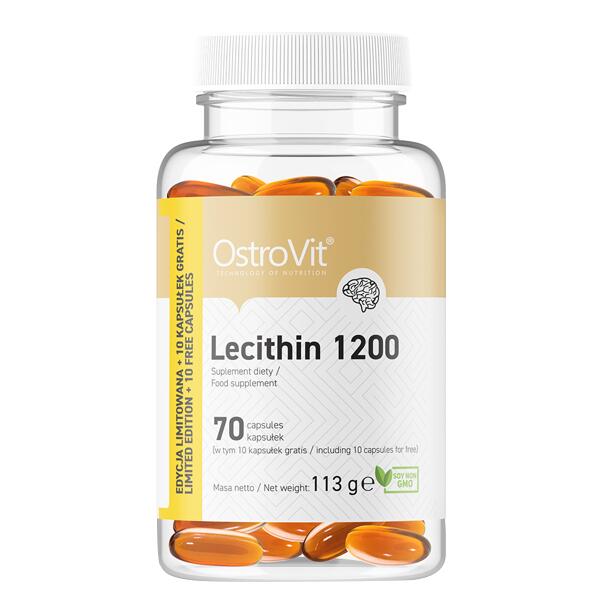 Ostrovit Lecithin 1200 70 caps limited Poprawa pamięci