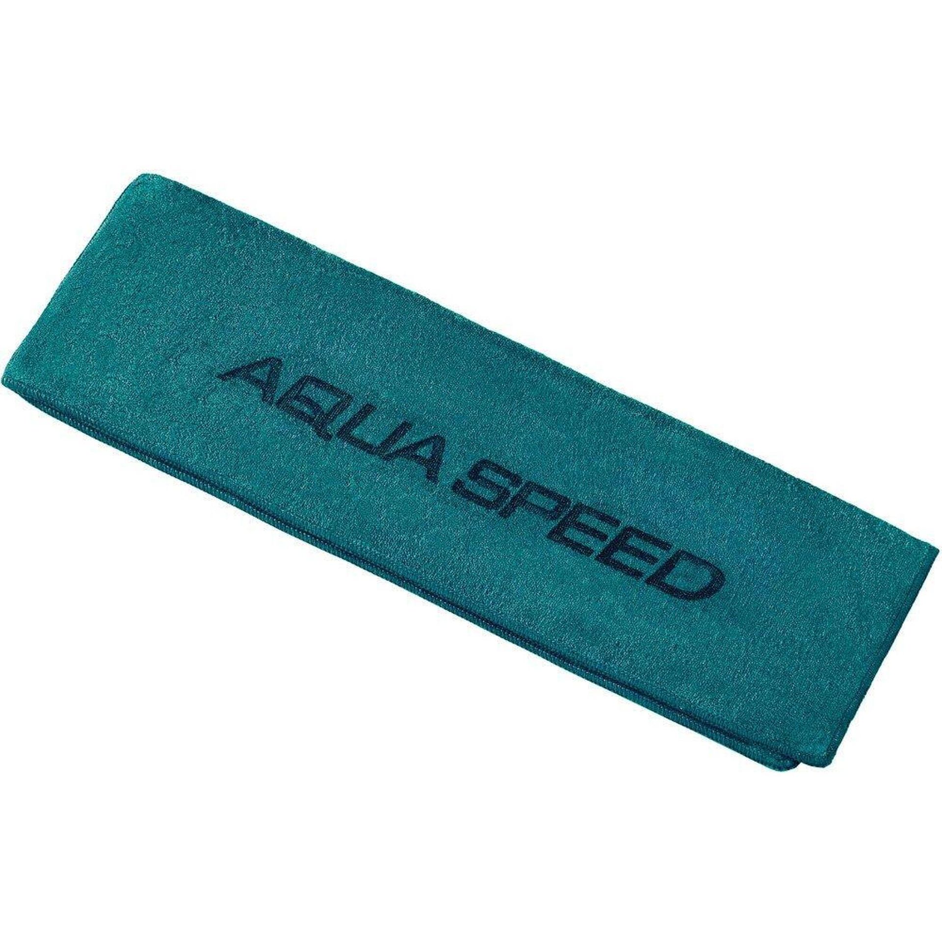 Aqua-Speed Ręcznik sportowy AquaSpeed Dry Soft ciemnozielony 50x100 cm 7030_11