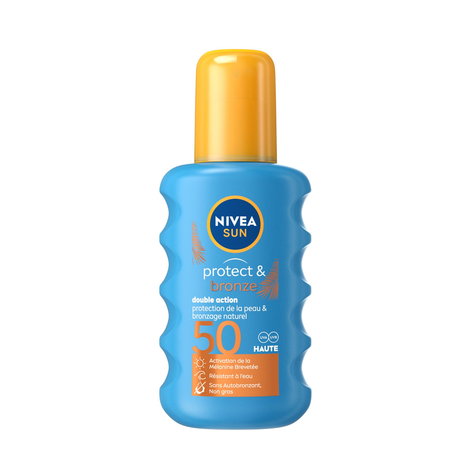 Nivea Sun Protect&Bronze - Spray aktywujący naturalną opaleniznę SPF50 200 ml
