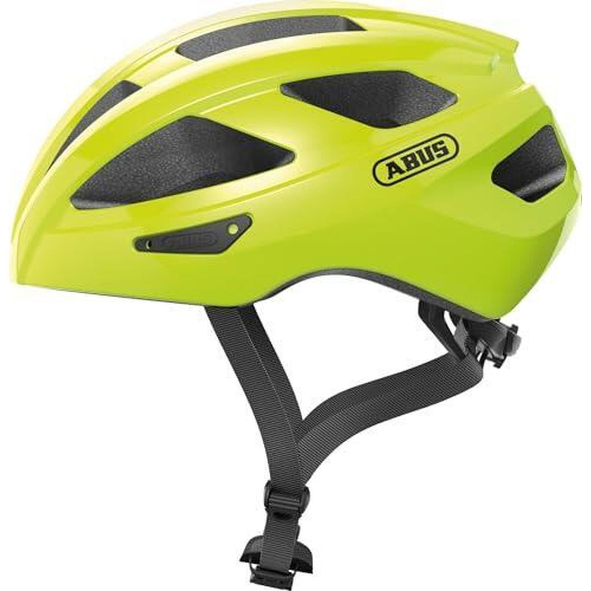 ABUS, Kask rowerowy, Macator Signal, żółty, rozmiar M