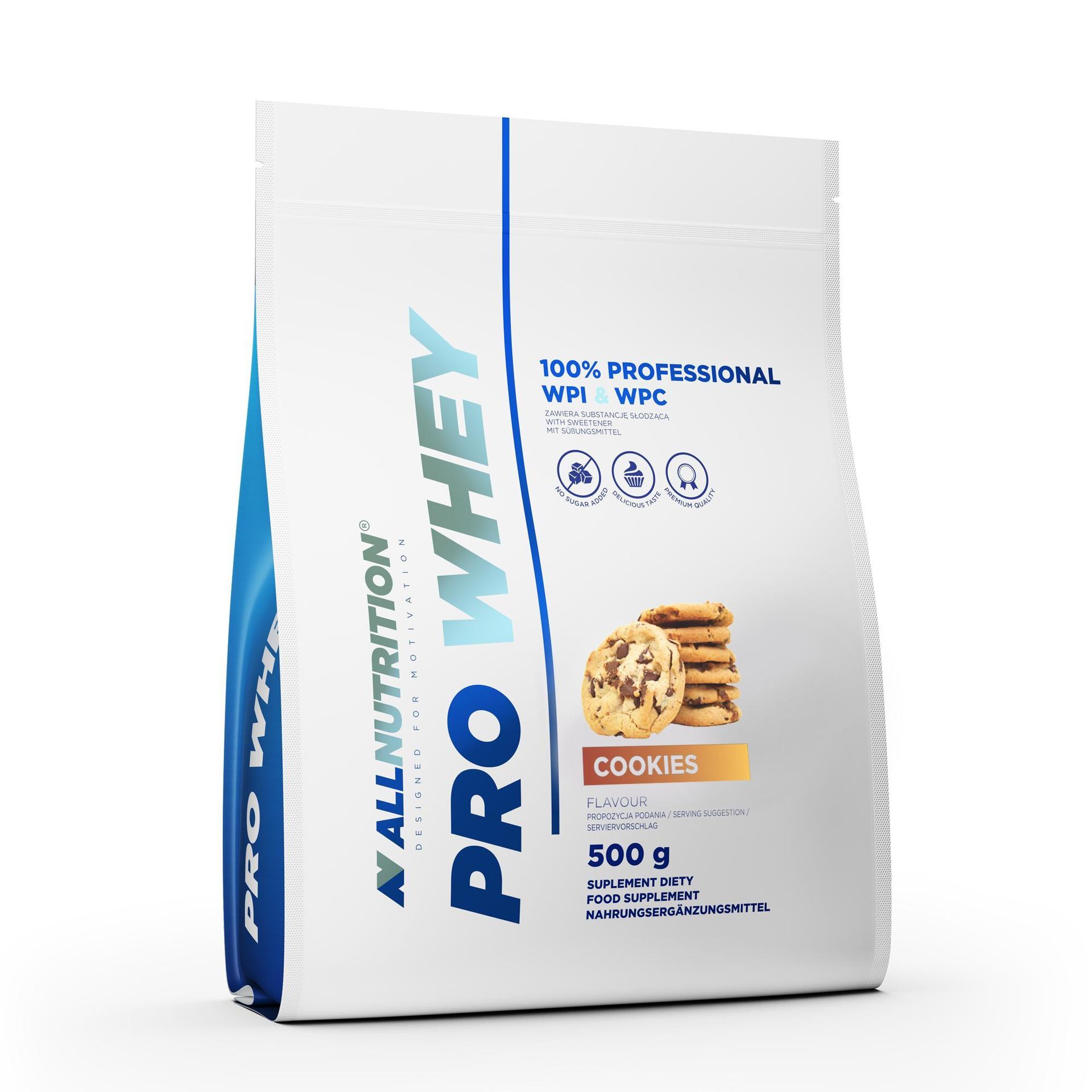 Allnutrition Odżywka białkowa PRO WHEY 500 g COOKIES 5902837732305