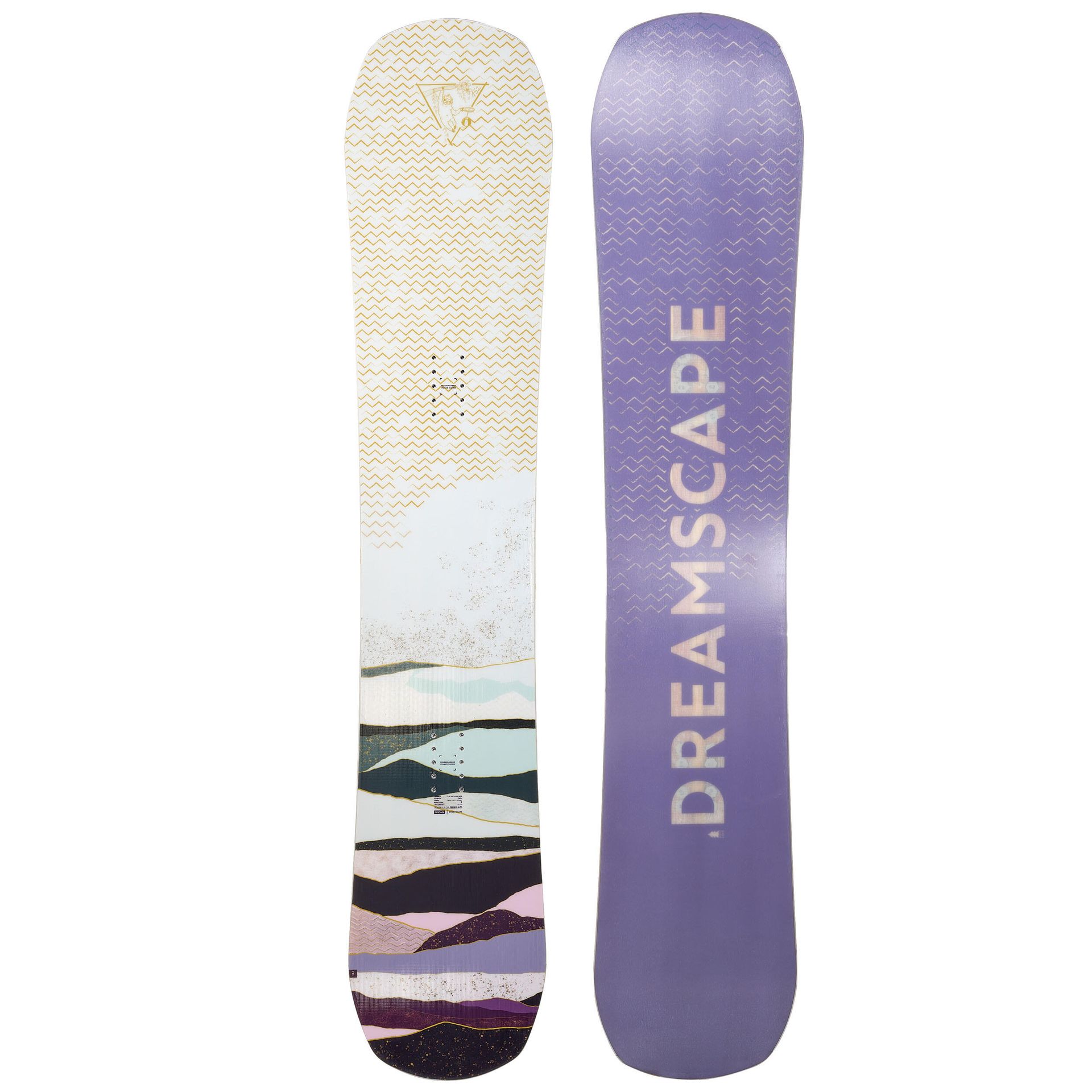 Deska snowboardowa damska Dreamscape SNB 100 all mountain & freestyle