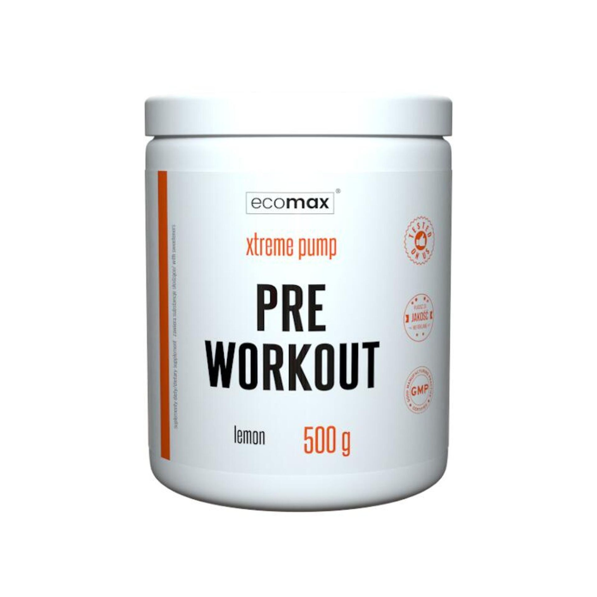 Pre Workout xtreme Pump Ecomax Nox 500 g
