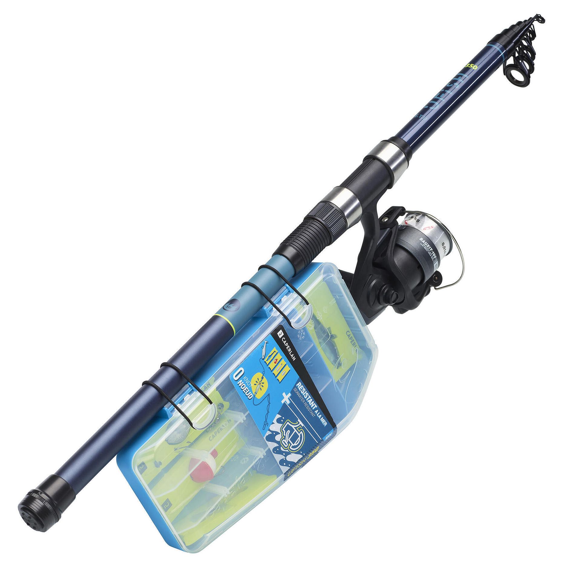 CAPERLAN Zestaw dla początkujących wędkarzy U Fish Sea 350 ETU Unisex  3583787748701