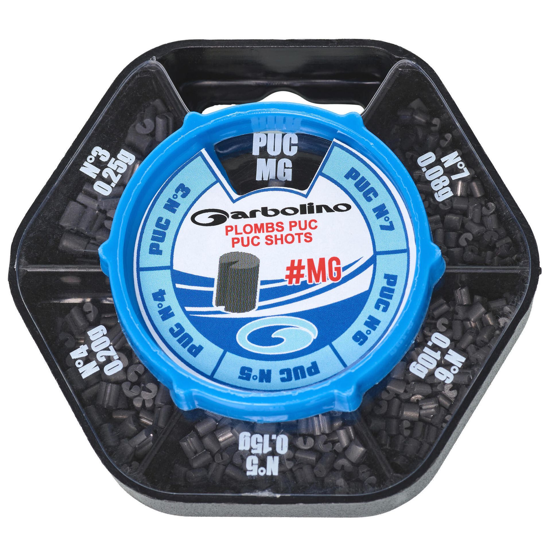 GARBOLINO Pudełko śrucin 5 przegródek PUC nr 3 - 7 Unisex