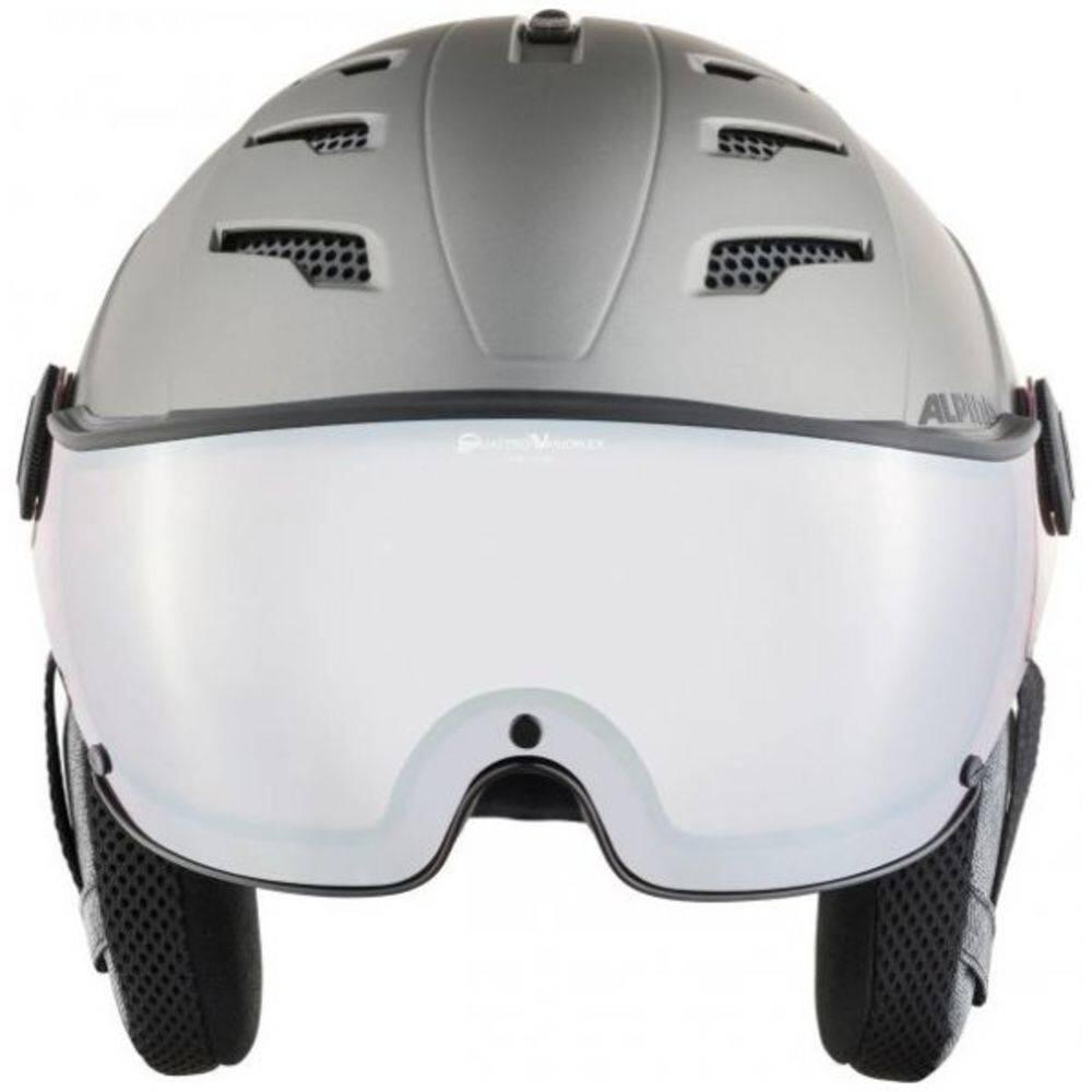 Kask narciarski dla dorosłych Alpina Jump 2.0 Qvm szary