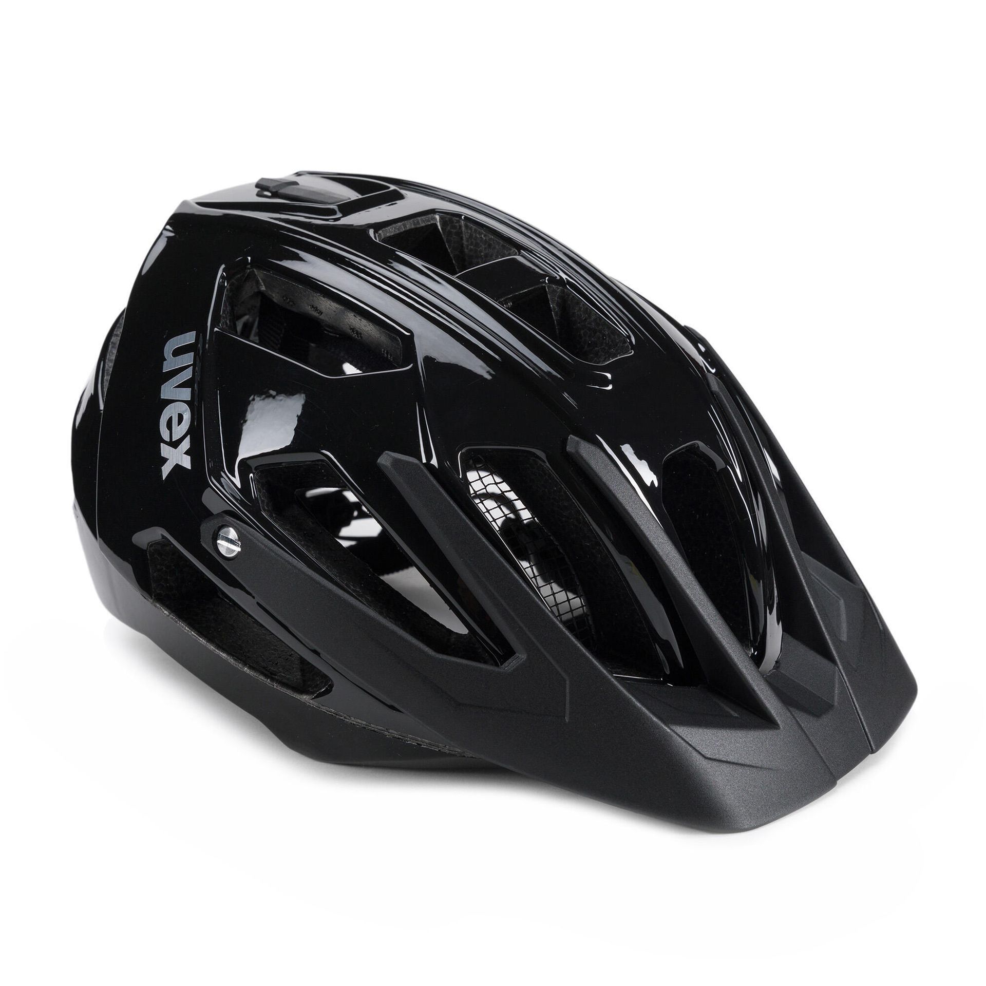 UVEX Quatro Helmet, all black 52-57cm 2021 Kaski MTB S4107753015