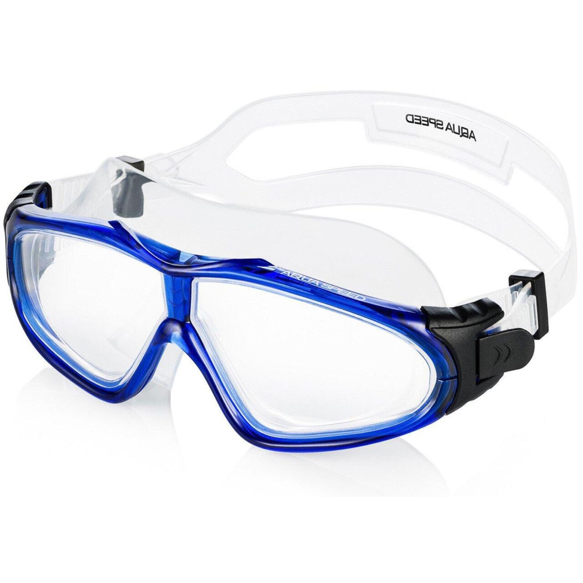 Aqua Speed Gogle pływackie, Sirocco, niebieskie z jasnymi szkłami