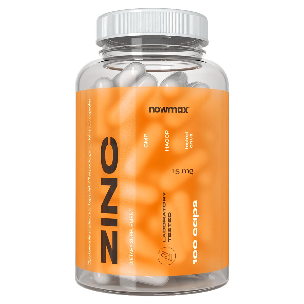 Zinc ECOMAX 15mg 100 kaps
