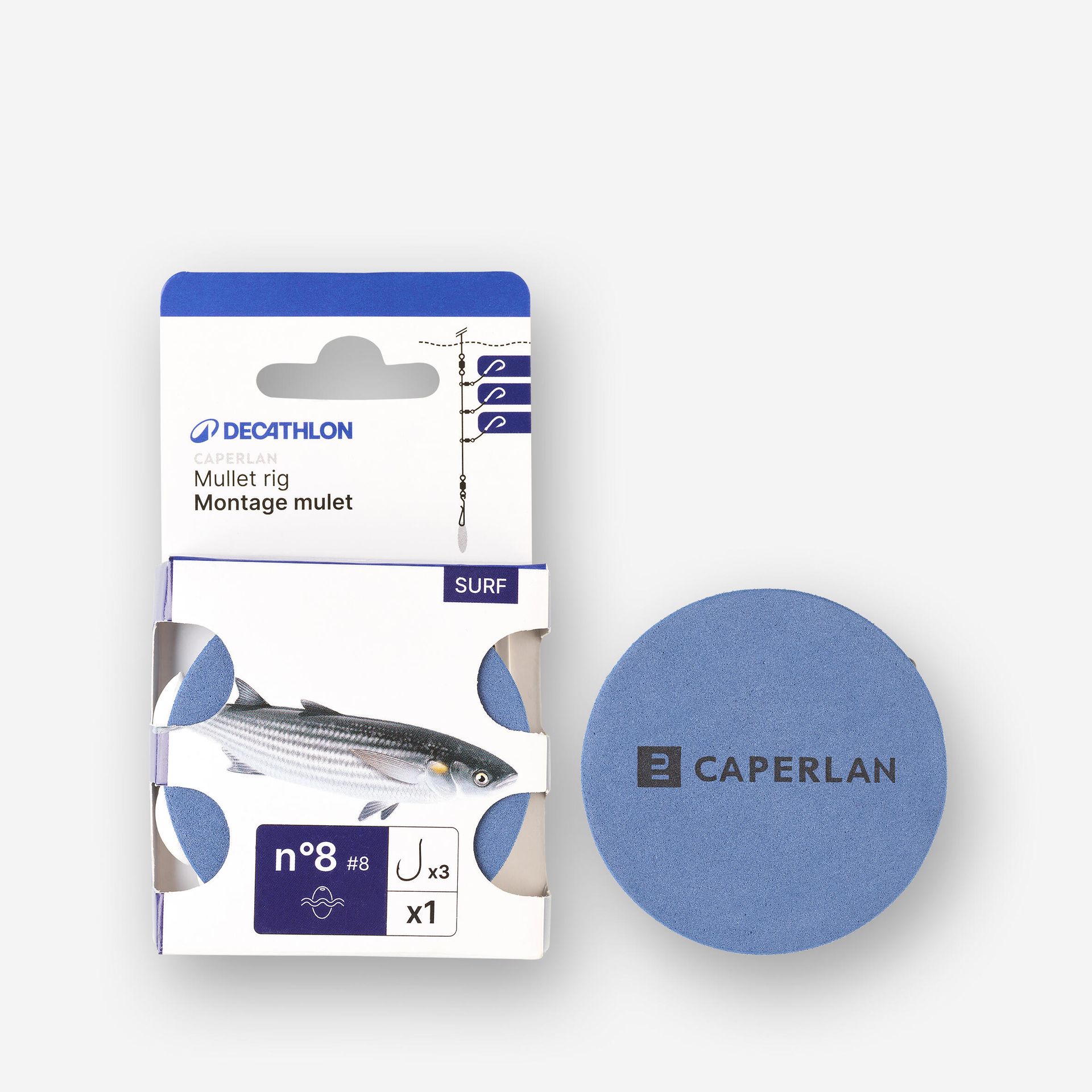 Przypon surfcastingowy Caperlan SW MUL LGT nr 8
