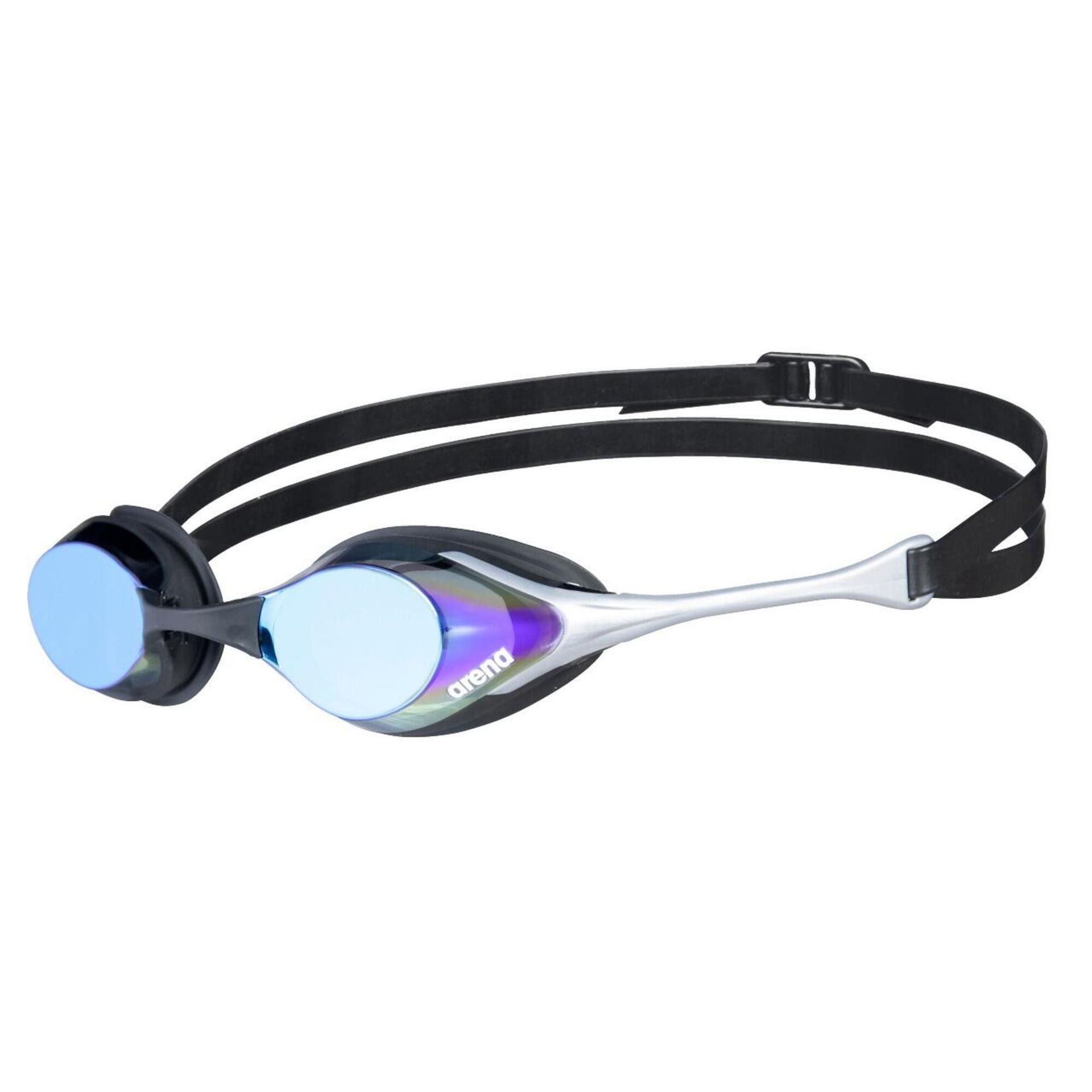 Arena Cobra Swipe Mirror Goggles, blue/silver 2021 Okulary do pływania 4196-800-0