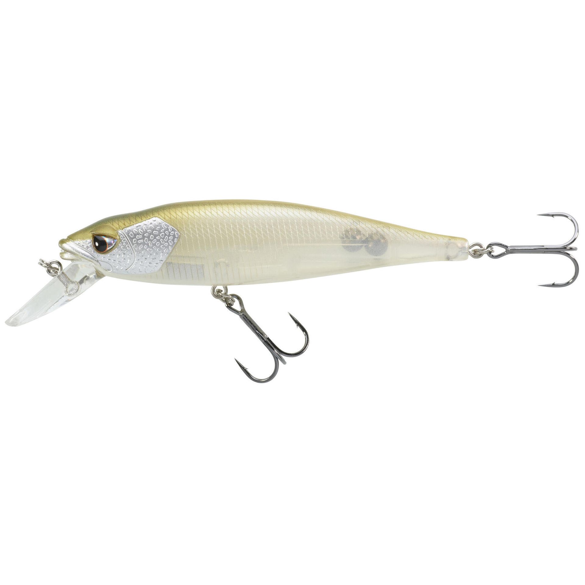 CAPERLAN Wobler JERKBAIT MINNOW MNW 100 SP brązowy grzbiet Unisex