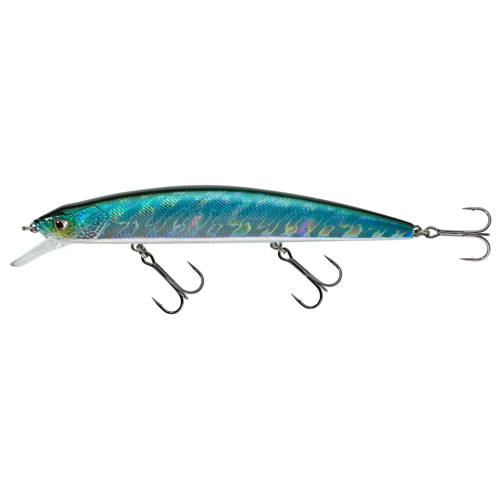 CAPERLAN WOBLER JERKBAIT MINNOW JKMNW 130 SP niebieski grzbiet Unisex