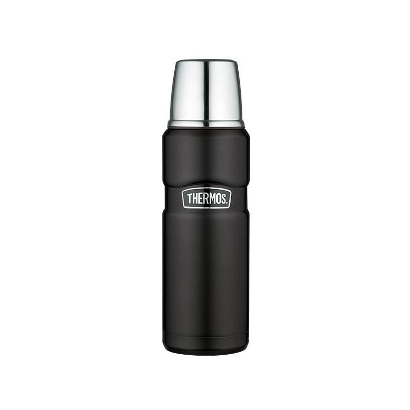 Thermos stal nierdzewna King 470 ML butelka, matowy czarny, 0,47 l 190755